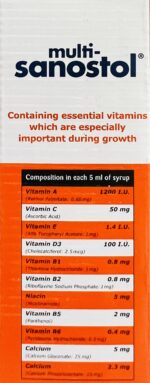 شربت مولتی سانستول multi-sanostol - Image 3